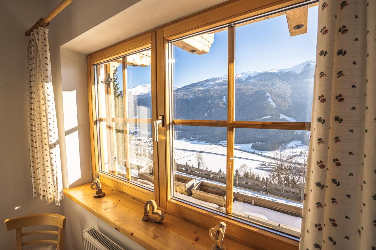 Chalet Obenland Panorama Aussicht Kitzbuehler Alpen Bramberg am Wildkogel Exterior foto