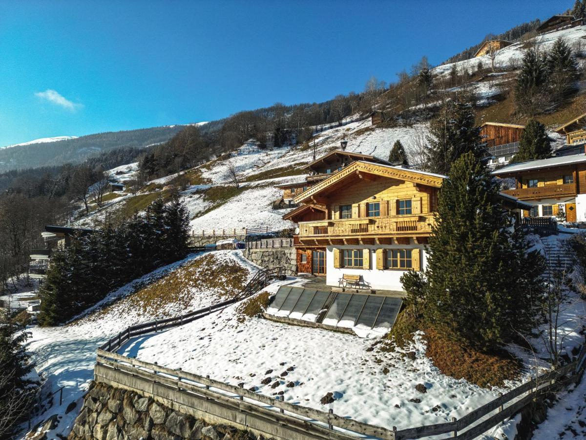 Chalet Obenland Panorama Aussicht Kitzbuehler Alpen Bramberg am Wildkogel Exterior foto